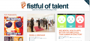 Fistful of Talent websites for human resources professionals